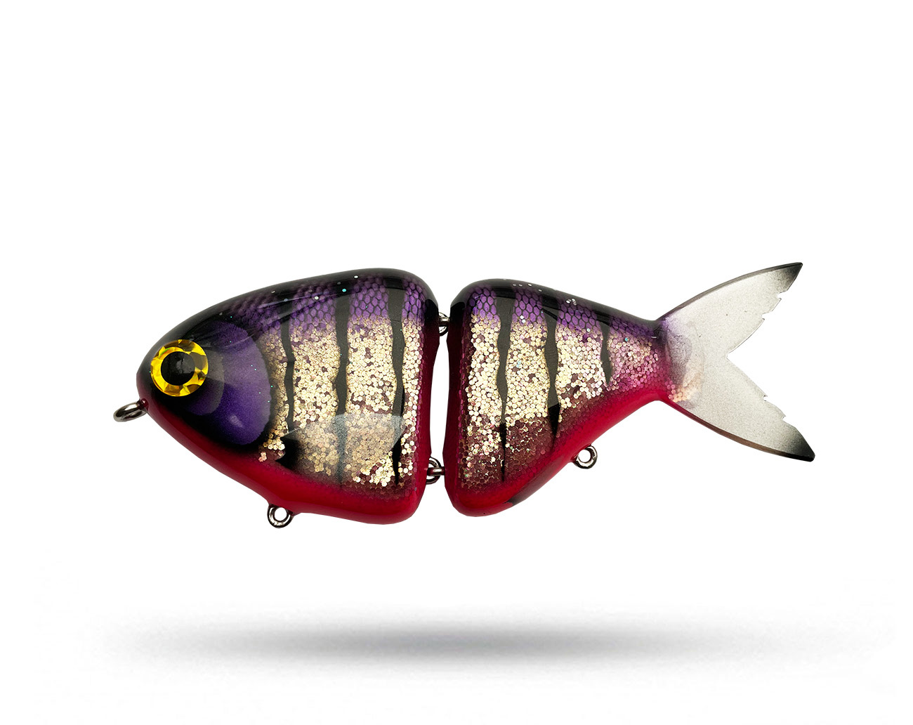 JW Lures Preyfish 6'' - Purple Coward Tiger